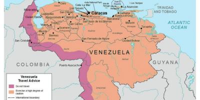 Venezuela en mapa